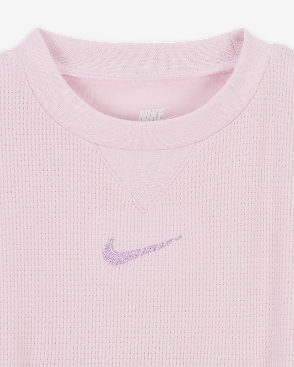 Nike ReadySet Baby 0 9M Long Sleeve Bodysuit